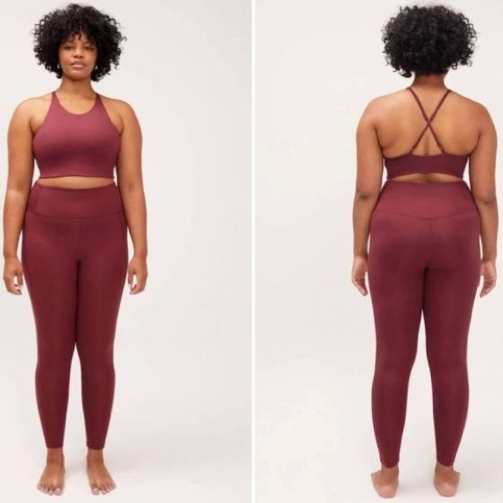 Girlfriend Collective Mulberry 23 3/4” Legging